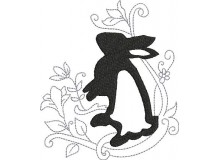 Stickdatei - Bunnies in the garden 6